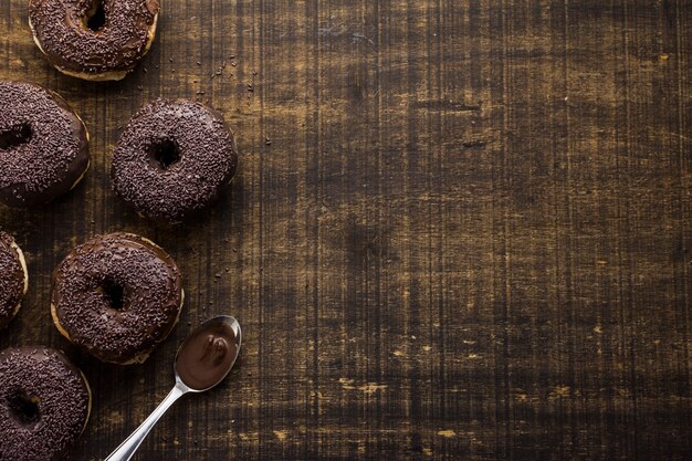 Gratis foto heerlijke donuts