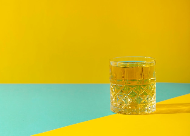 Heerlijke drank in transparant glas