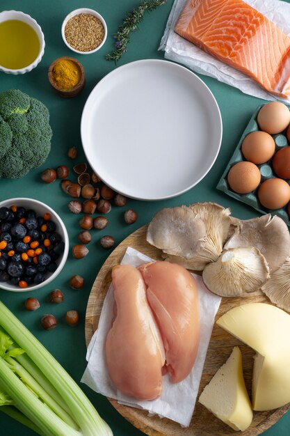 Heerlijke ingrediënten voor het keto-dieet