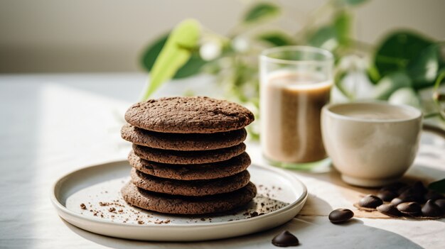 Gratis foto heerlijke koekjes arrangement