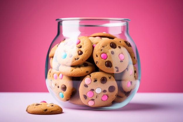 Gratis foto heerlijke koekjes in pot