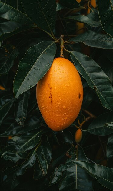 Heerlijke mango stilleven.