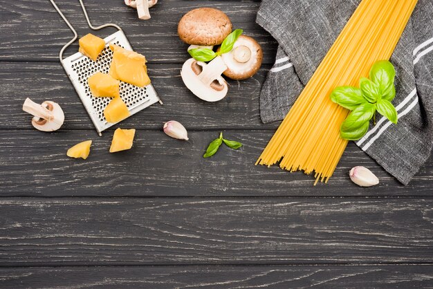 Heerlijke spaghetti met champignons