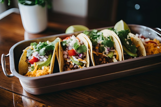Gratis foto heerlijke taco's.