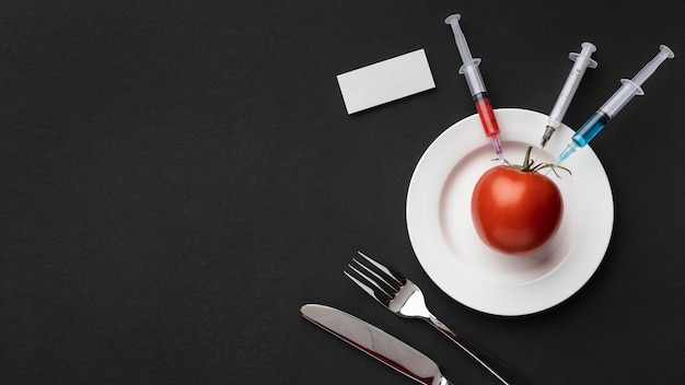 Heerlijke tomaten ggo gewijzigd voedsel