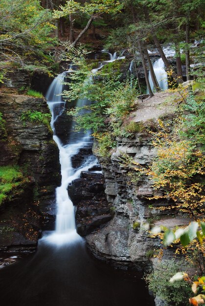 Herfst waterval