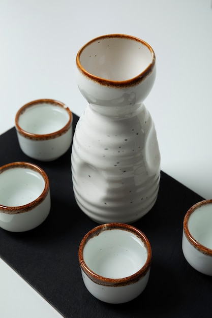 Het bereiden van sake, een Japanse drank
