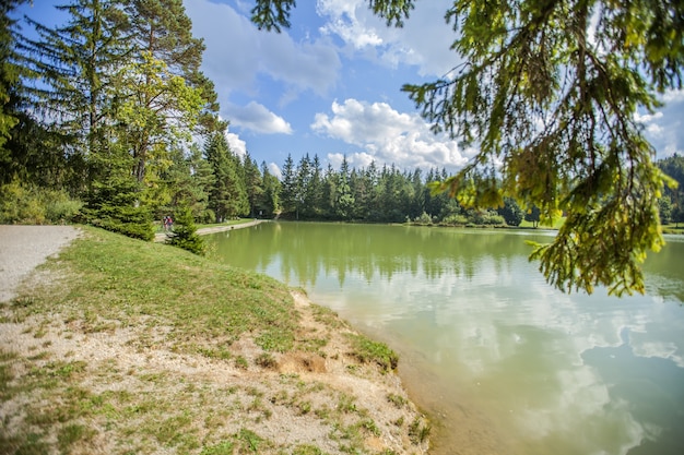 Hija Glamping Lake Bloke in Nova Vas, Slovenië