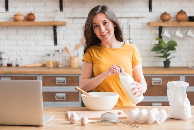 Gratis foto hoe e-learning cursussen concept koken