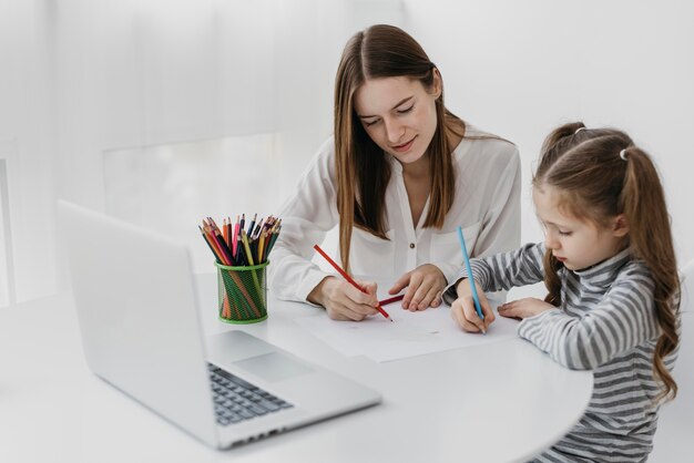 Hoge mening van leraar en student