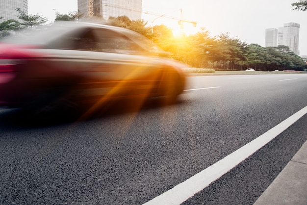 Gratis foto hong kong verkeersweergave