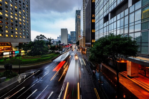 Hong Kong verkeersweergave