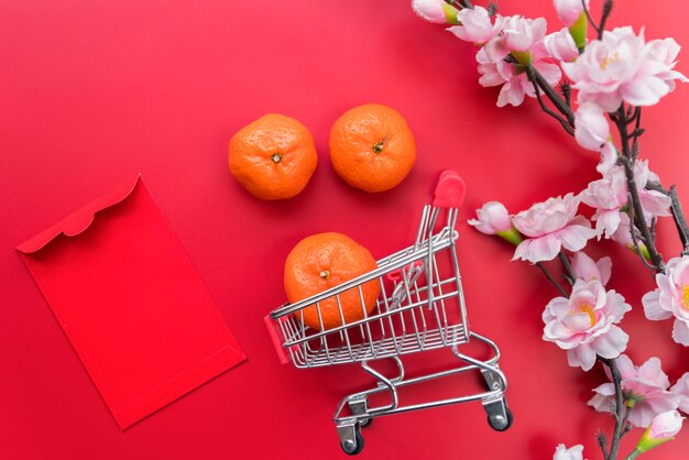 Hoogste mening Chinese nieuwe jaarsamenstelling