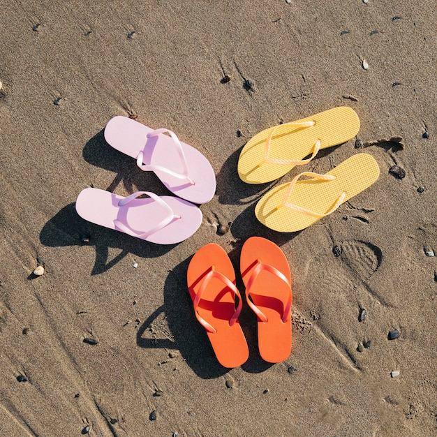 Hoogste mening van wipschakelaars bij het strand