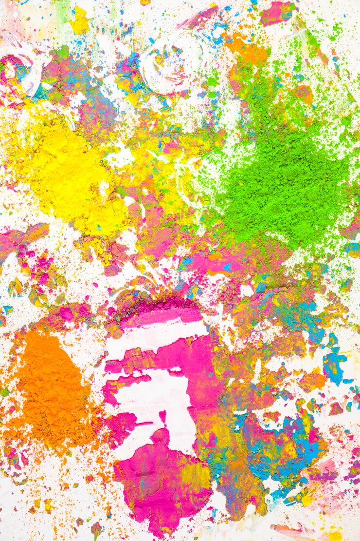 Gratis Foto hopen van oranje, gele, groene en violette droge kleuren