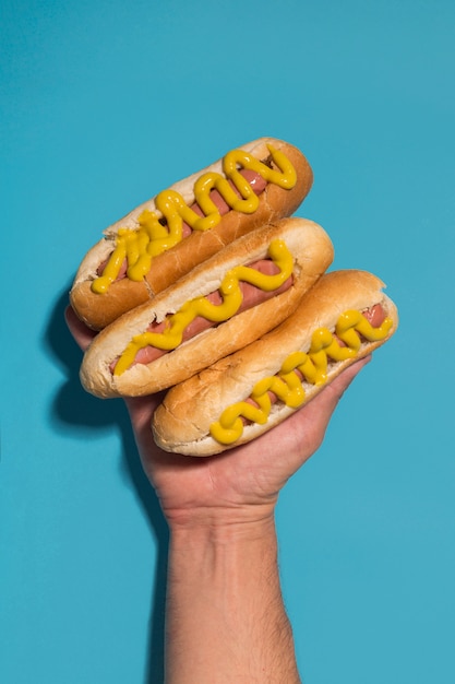 Gratis foto hotdogs