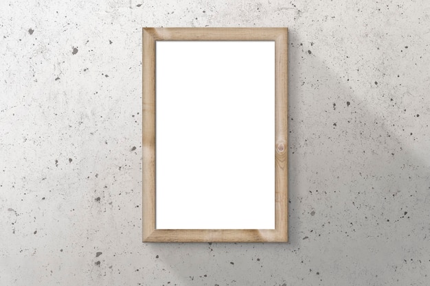 Gratis foto houten frame voor poster