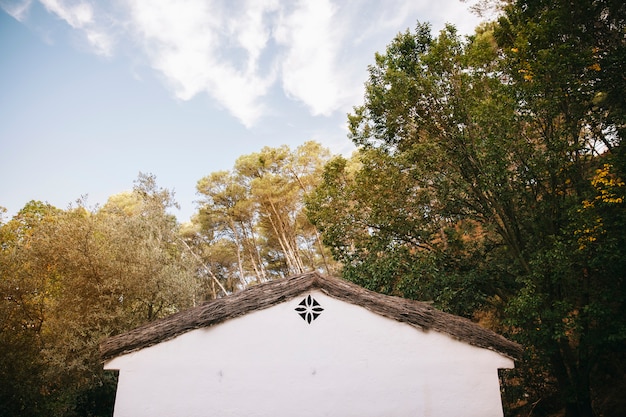 Gratis foto huis in de natuur