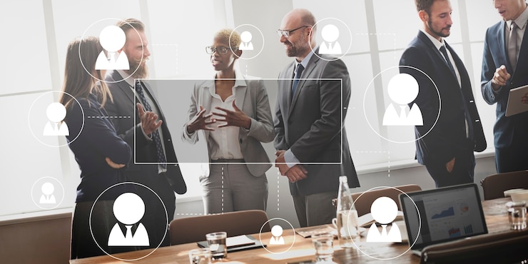 Gratis Foto human resources bedrijfsberoep grafisch concept
