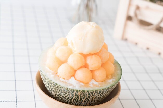 Ijsmeloen Bingsu, bekend Koreaans ijs