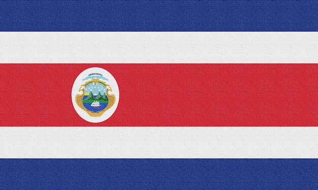 Illustratie van de nationale vlag van Premium Foto