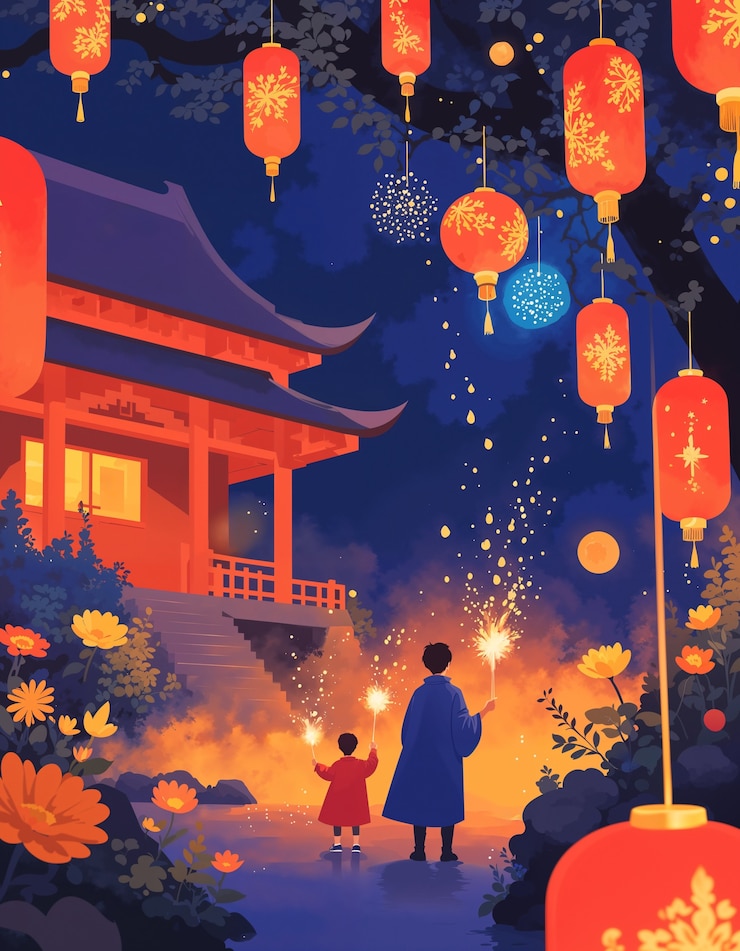 Gratis Foto illustratie van het chinese lunar new year