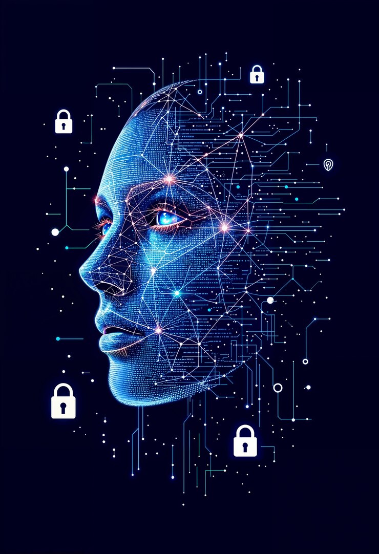 Gratis Foto illustratie van het concept van cybersecurity