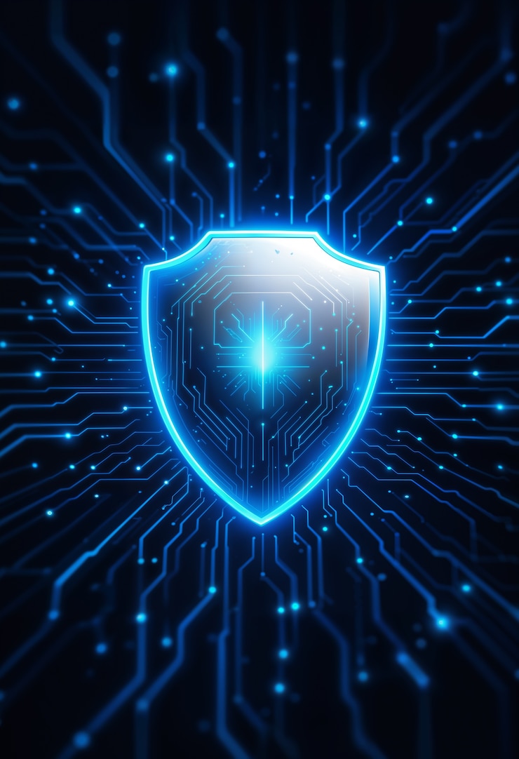 Gratis Foto illustratie van het concept van cybersecurity