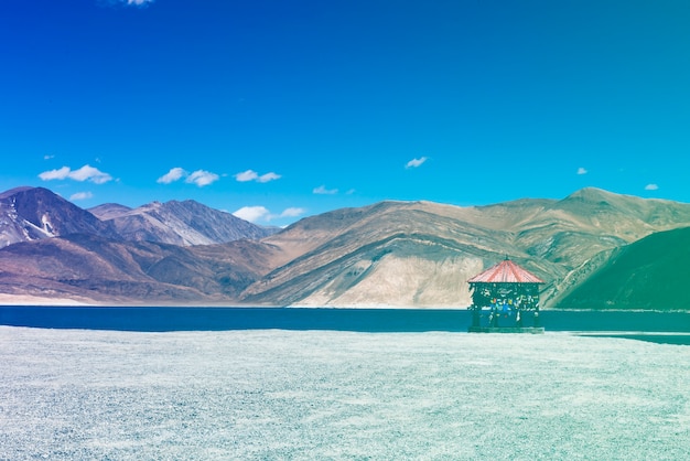 Indian Travel Destination Lake Mountain Landscape