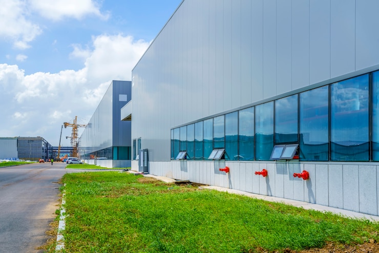 Gratis Foto industriepark, fabrieksgebouw, magazijn