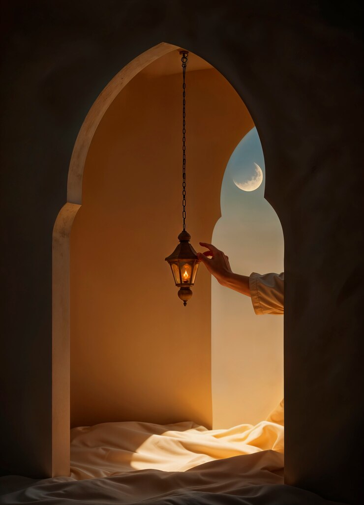 Gratis Foto interieurdecoratie voor de ramadan