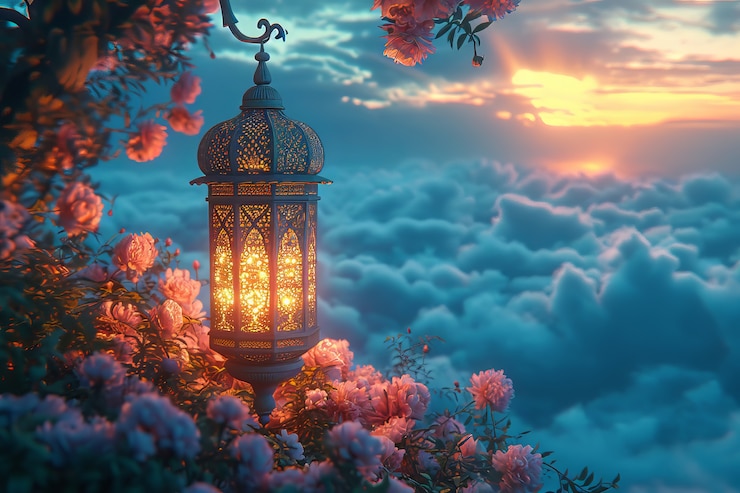 Gratis Foto islamitische ramadan viering lantaarn in fantasy stijl
