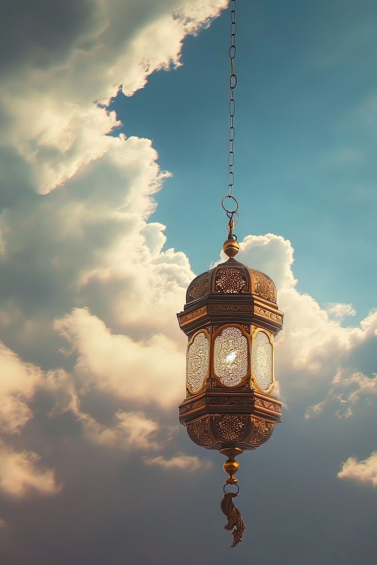 Gratis Foto islamitische ramadan viering lantaarn in fantasy stijl