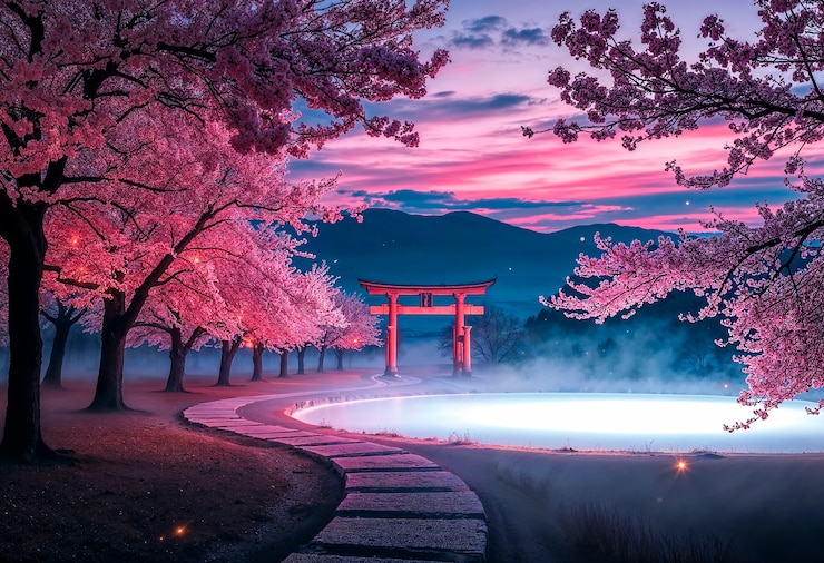 Gratis Foto japan fantasie landschap