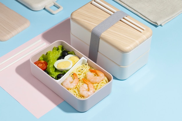 Japans bentobox arrangement