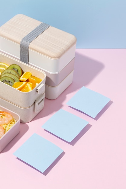 Japanse bentobox-samenstelling