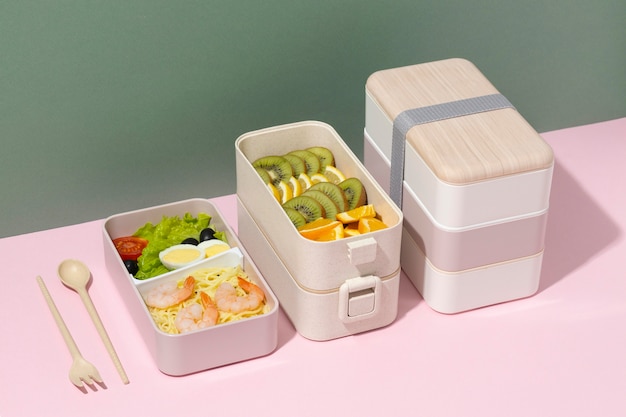 Japanse bentobox-samenstelling