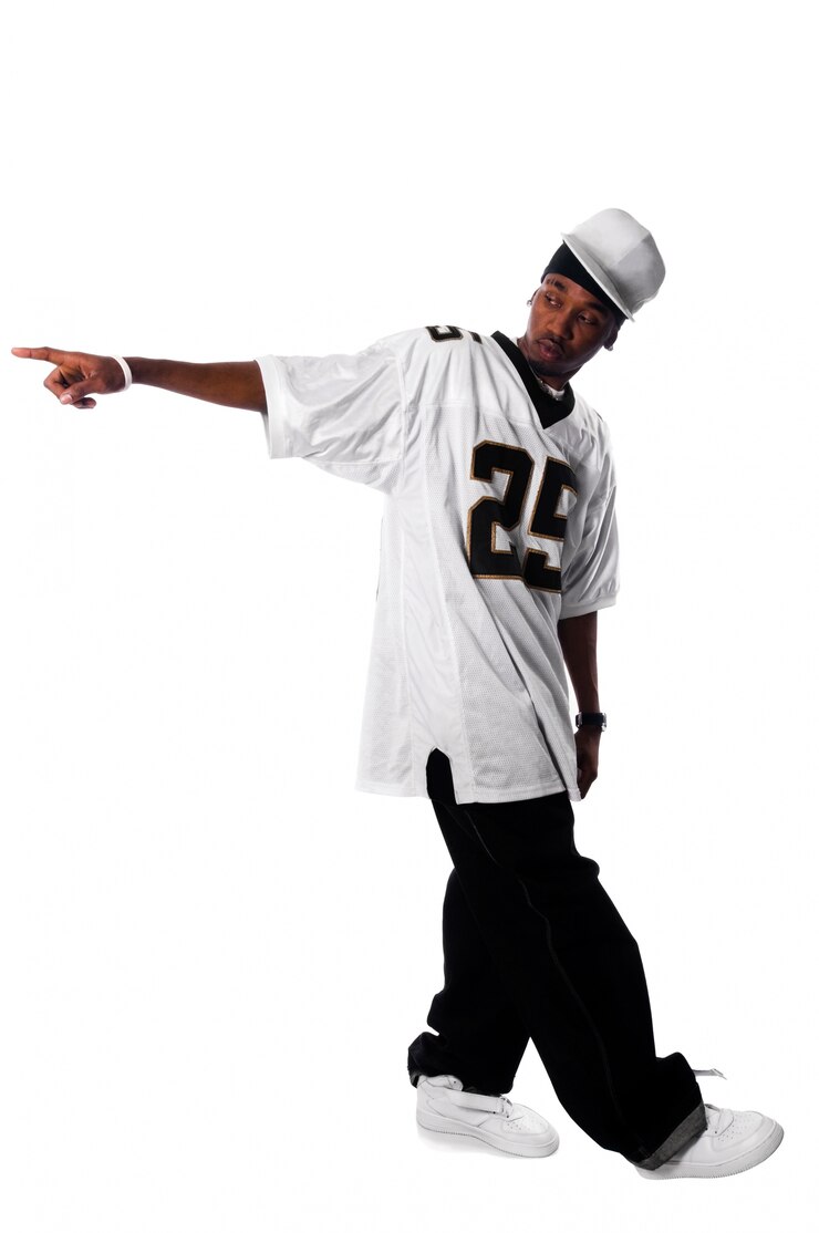 Gratis Foto jonge hip-hop danser op wit