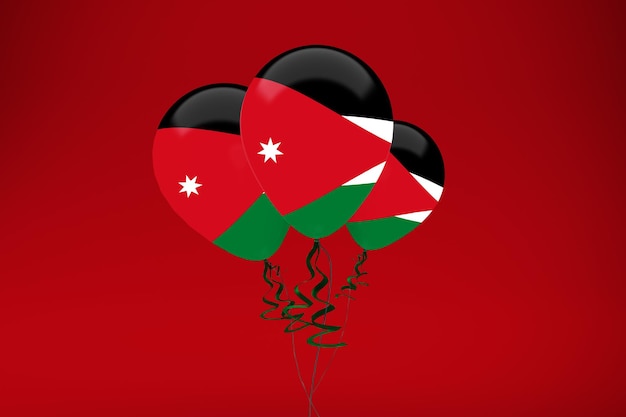 Jordan vlaggen ballonnen
