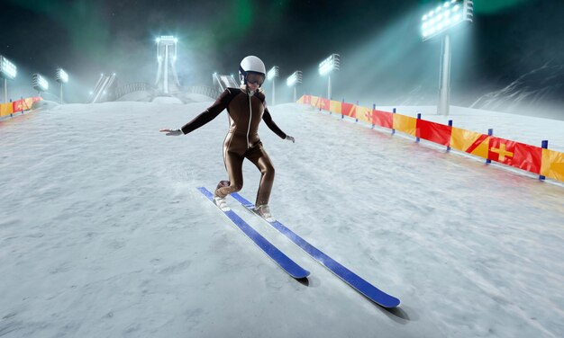 Jumping Ski