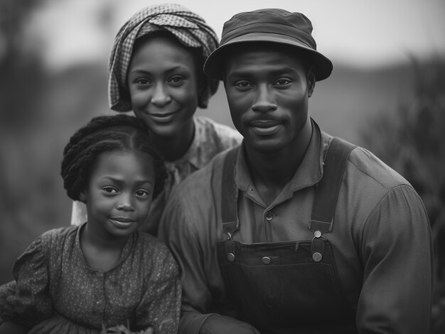 Juneteenth viering met symbolische weergave van het einde van de slavernij in de Verenigde Staten