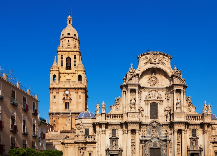 Gratis Foto kathedraalkerk van heilige maria in murcia. spanje