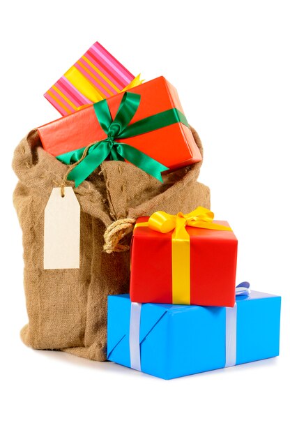 Kerst cadeau zak of een kous