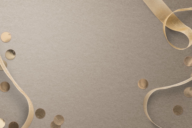 Gratis Foto kerst lint sociale media banner achtergrond met ontwerpruimte
