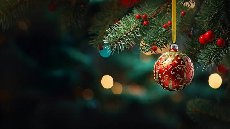 Gratis Foto kerstboombolornament