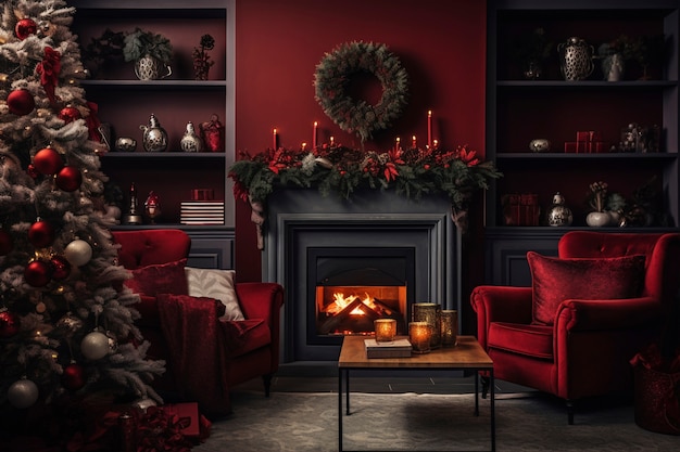 Gratis foto kerstdecor huis