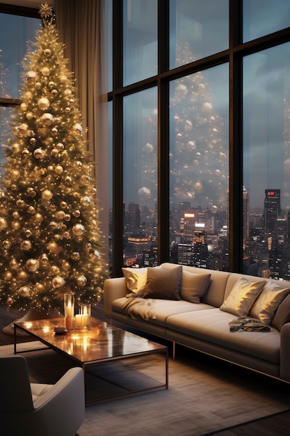 Gratis foto kerstdecor huis