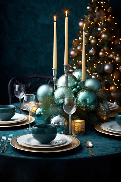 Kerstdecor huis