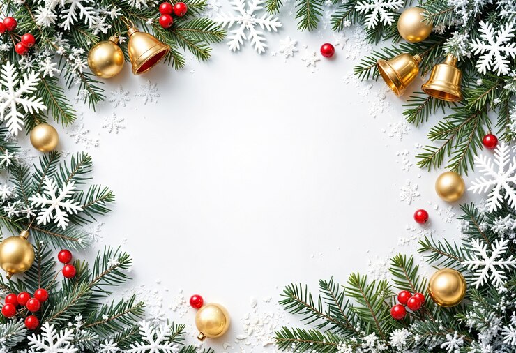 Gratis Foto kerstversieringen behang