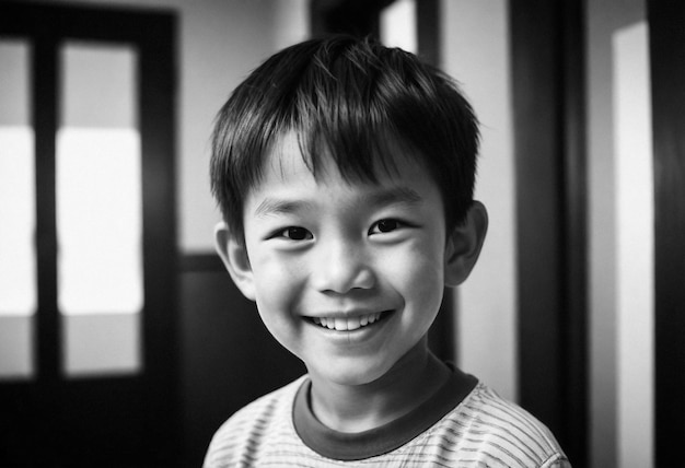 Gratis foto kinderdag vieren met een schattig kind portret